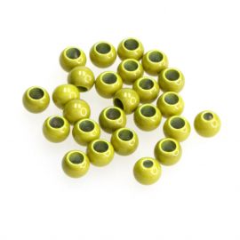 Hareline Hot Beads Messingperlen, oliv