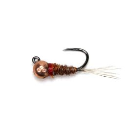 Umpqua Hot Collar Pheasant Tail Tungsten Jig Fasanenschwanz Nymphe für Forelle und Äsche
