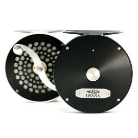 IWANA Retro Trout Fly Reels, black