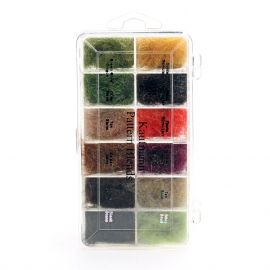 Kaufmann Pattern Blends Dubbing Dispenser - 12 Colors