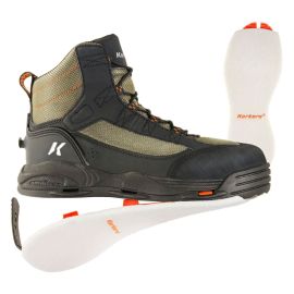Korkers Greenback Watschuh, Filzsohle