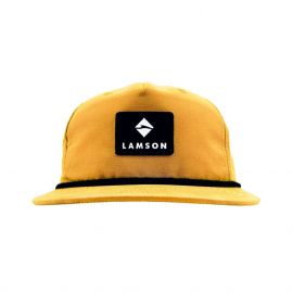 Lamson Flat Bill Rope Cap, tan