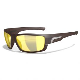Occhiali polarizzati Leech H4X Night, giallo Photocromatic, Pesca a msoca