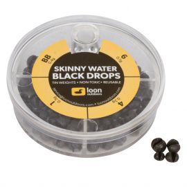 Loon Black Drops Tin Weights - 6 Division