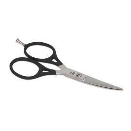 Loon Ergo Prime Scissors Curved Shears with Precision Peg, black