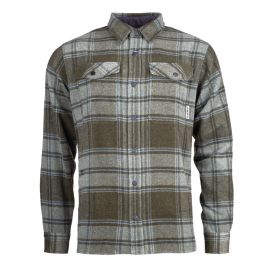 Loop Camp Chores Heavy Shirt Hemd, gold/petrol
