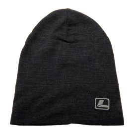Loop Merino Wool Beanie, black melange