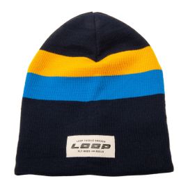 Loop Multicolor Beanie, stripes navy