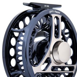 Loop OPTi Rapid Fliegenrolle, Storm Blue, Fliegenfischen