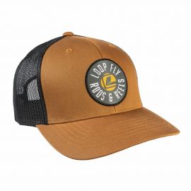 Loop Fly Rods & Reels Cap, caramel/black