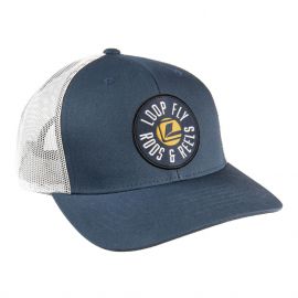 Loop Fly Rods & Reels Cap, navy/silver