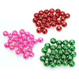 Messingperlen, metallic