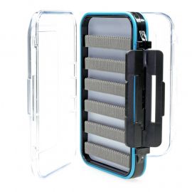 AOS Premium Double Microslot Fly Box, 6 rows, Fly Fishing