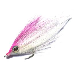 Magnetic Minnow, hot pink & white