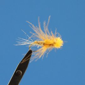 MP 95 - CDC Heptagenia nymph, yellow