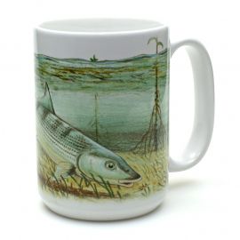 Tazza Dave Whitlock, Bonefish Mug, Pesca a mosca