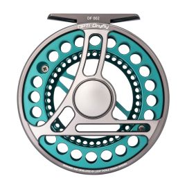 Loop OPTi Dryfly Fliegenrolle, Aurora Turquoise
