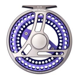 Loop OPTi Speedrunner Fly Reel, Aurora Turquoise, Fly Fishing