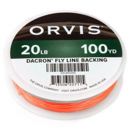 Orvis Dacron Fly Line Backing, orange