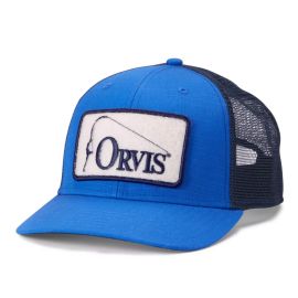 Orvis Ripstop Covert Trucker Cap, pacific blue