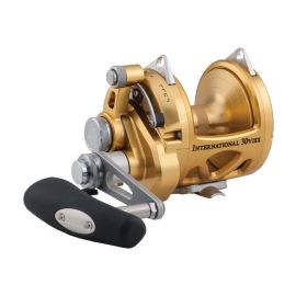 Penn International VISX Gold Reel, Handle Right