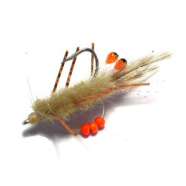 Rolling Bead Fishient Crab, tan