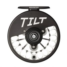 Redington Tilt Euro Nymph Reel Fliegenrolle, schwarz/silber