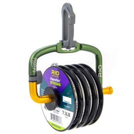 Rio-Fishpond Headgate mit 4 Spulen Rio Fluoroflex Strong-Vorfachmaterial