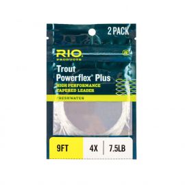 Finale Rio Powerflex Plus per Trota e Temolo 12 ft., 2 pack