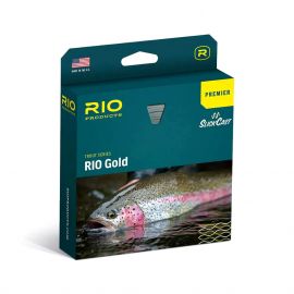 Rio Premier Gold WF Fliegenschnur, melon/gray dun - schwimmend
