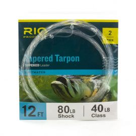 Rio Tapered Tarpon Leader, 2 Pack