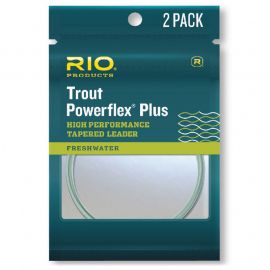Rio Powerflex Plus Trout Leader 9 ft., 2 pack