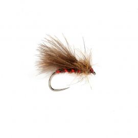 Rozas Red Rib Caddis, widerhakenlos