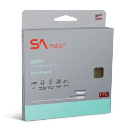 Coda Scientific Anglers Headway Single Hand/Switch Belly Float Shooting Head, Orange/Mustard