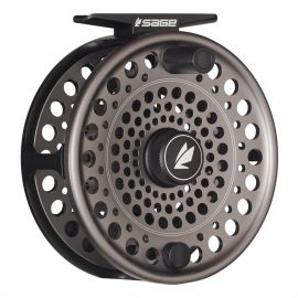Sage Trout Spey Fly Reel, Stealth Silver