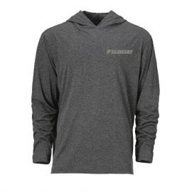 Pelagic Aquatek Hoody Gyotaku, black