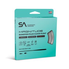 Scientific Anglers Magnitude Smooth Bonefish Plus Fliegenschnur, Ivory/Clear, schwimmend