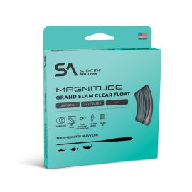 Coda Scientific Anglers Magnitude Smooth Grand Slam Fly Line, Full Clear, floating