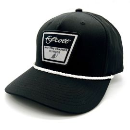 Scott 5 Panel Classic Rope Hat Cap, Mayfly Logo