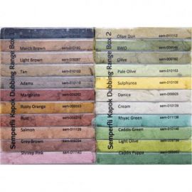 Semperfli Kapok Dry Fly Dubbing Full Selection Dispenser