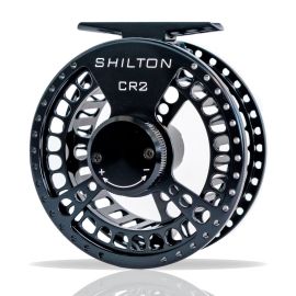 Shilton CR Series Fliegenrollen, schwarz