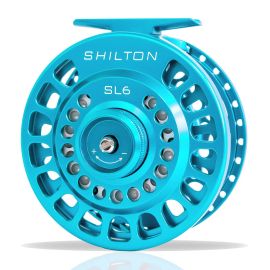 Shilton SL Series Fly Reels Fliegenrollen, türkis