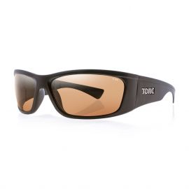 Tonic Shimmer Polarized Glasses, matte black / glass neon copper