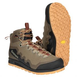 Simms Flyweight Access Boot, Vibram Idrogrip Lite Sole - Scarponcini con Suole in Gomma, Pesca a mosca