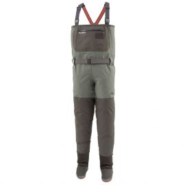 Simms Freestone Stockingfoot Waders, dark gunmetal