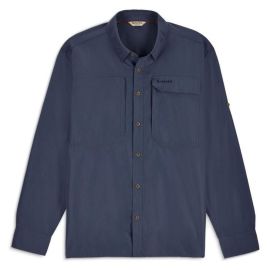 Vorderansicht des Simms Men's Guide Shirts in der Farbe, Selvedge