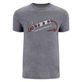 Simms Hook & Loop T-Shirt, athletic heather
