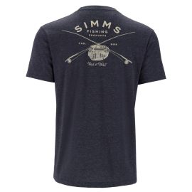 Simms Bozeman Scene T-Shirt, titanium heather