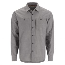 Simms Cutbank Chambray Shirt Angelhemd, cinder chambray
