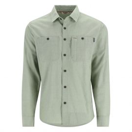 Simms Cutbank Chambray Shirt Angelhemd, field chambray